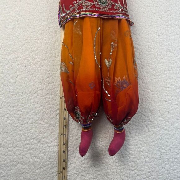 Indian Rajasthani Antique Kathputli Raja Warrior Puppet‎ - Picture 9 of 9